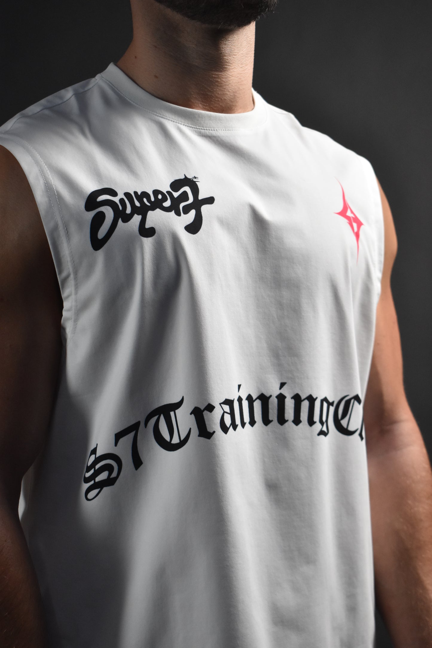 Débardeur S7TrainingClub Blanc